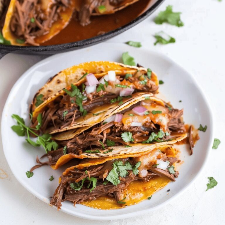 Sizzling Crock Pot Birria Tacos Recipe