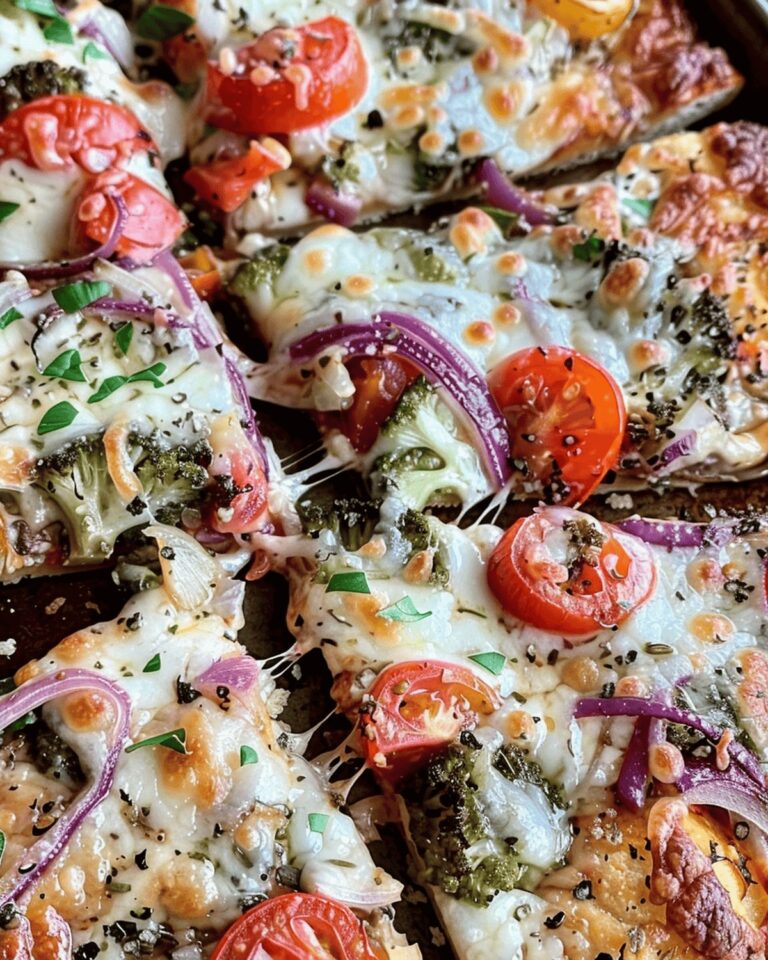 Vegetable Pizza Recipe