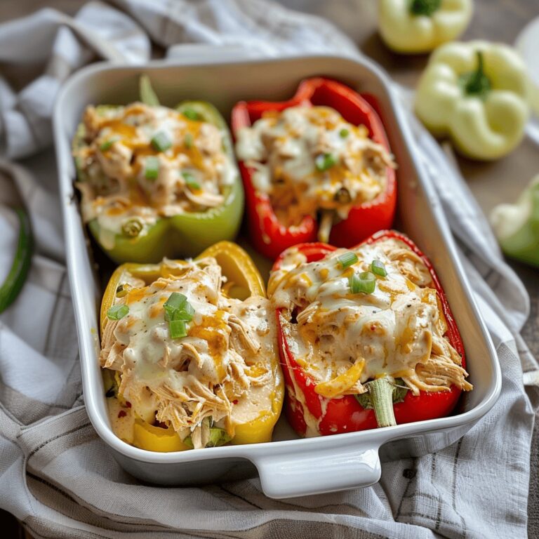 Hearty Chicken Stuffed Peppers Recipe