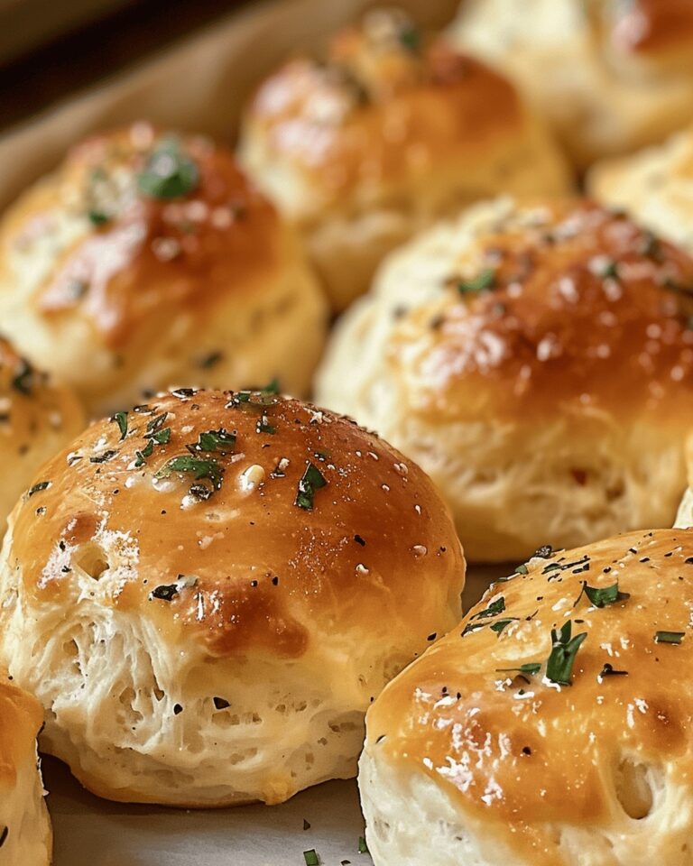 Garlic Butter Mozzarella Puffs Recipe