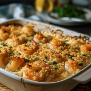 Succulent Baked Shrimp Casserole Recipe