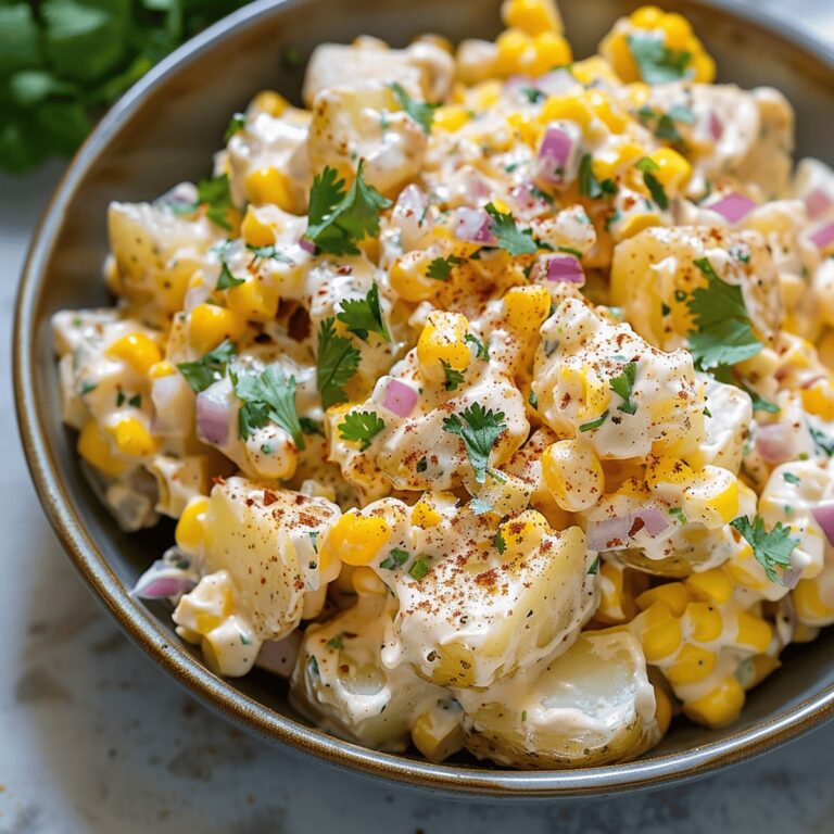 Grilled Mexican Street Corn Potato Salad Recipe