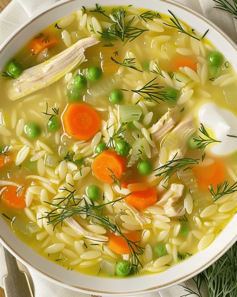 Silky Orzo And Herb-Infused Chicken Soup Recipe