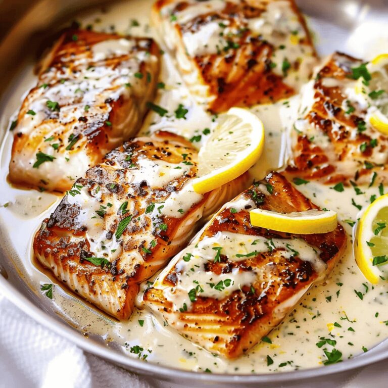 Vibrant Mahi Mahi With Lemon Garlic Cream Sauce Recipe