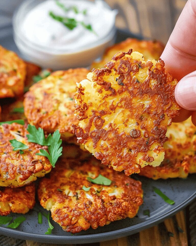 Basic Cauliflower Fritters Recipe