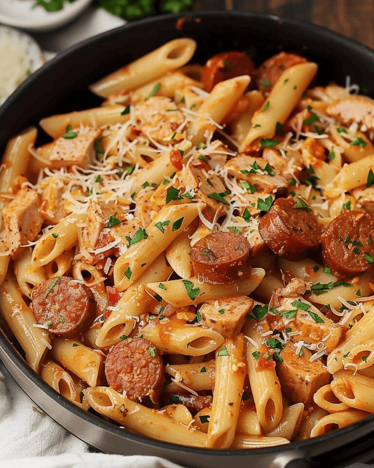 Cajun Sausage Pasta Delight Recipe