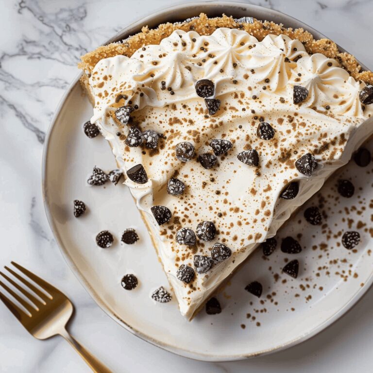 No-Bake Cannoli Pie Recipe