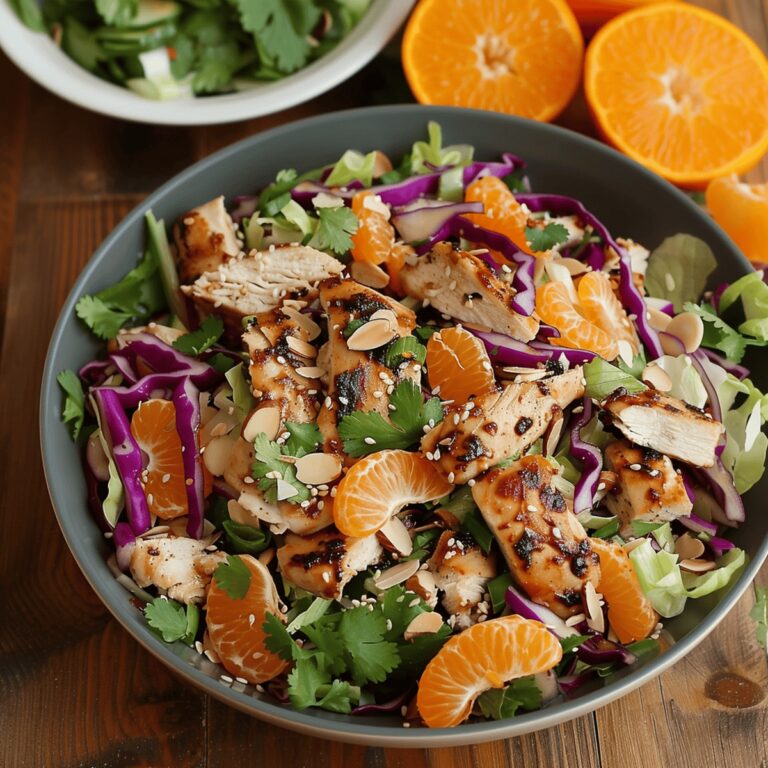 Zesty Sesame-Ginger Chicken Salad Recipe