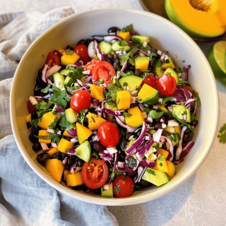 Fresh Black Bean Mango Salad Recipe