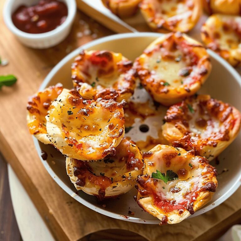 Crispy Pizza Puffs Recipe