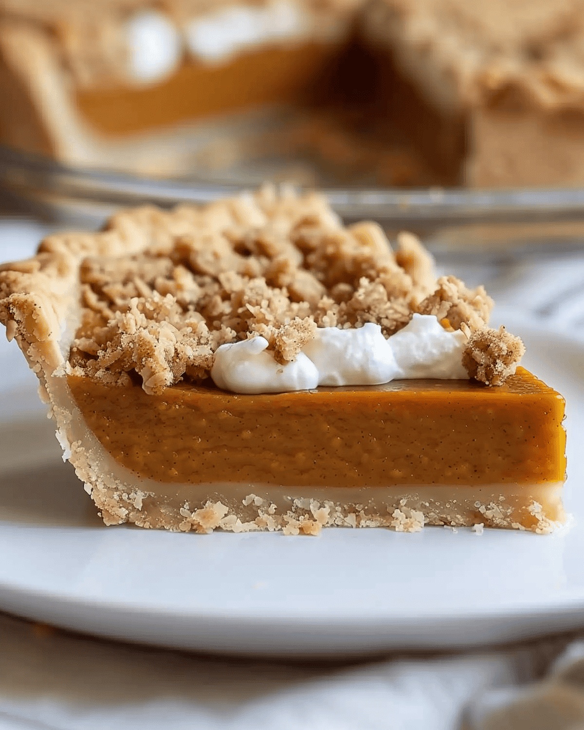 Pumpkin Pie Crisp With A Buttery Crust Recipe