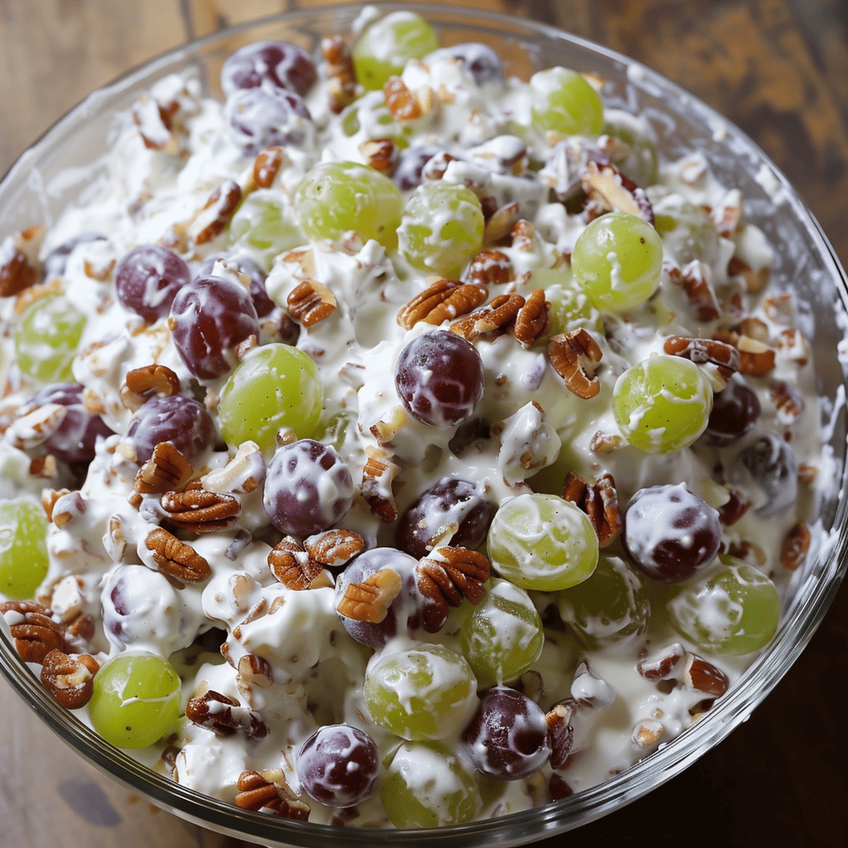 Velvety Grape Salad Recipe