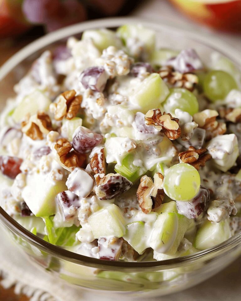 Silky Apple And Walnut Delight Recipe