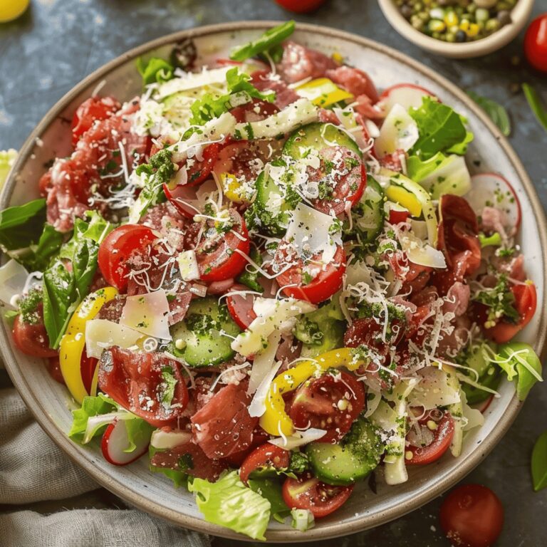 Bold Italian Grinder Salad Recipe