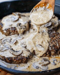 Keto Burgers With Mushroom Sauce Recipe