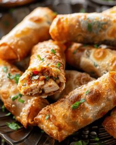 Mexican Chicken Egg Rolls Recipe