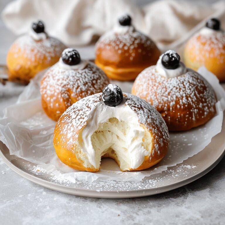 Silky Italian Cream Buns Recipe
