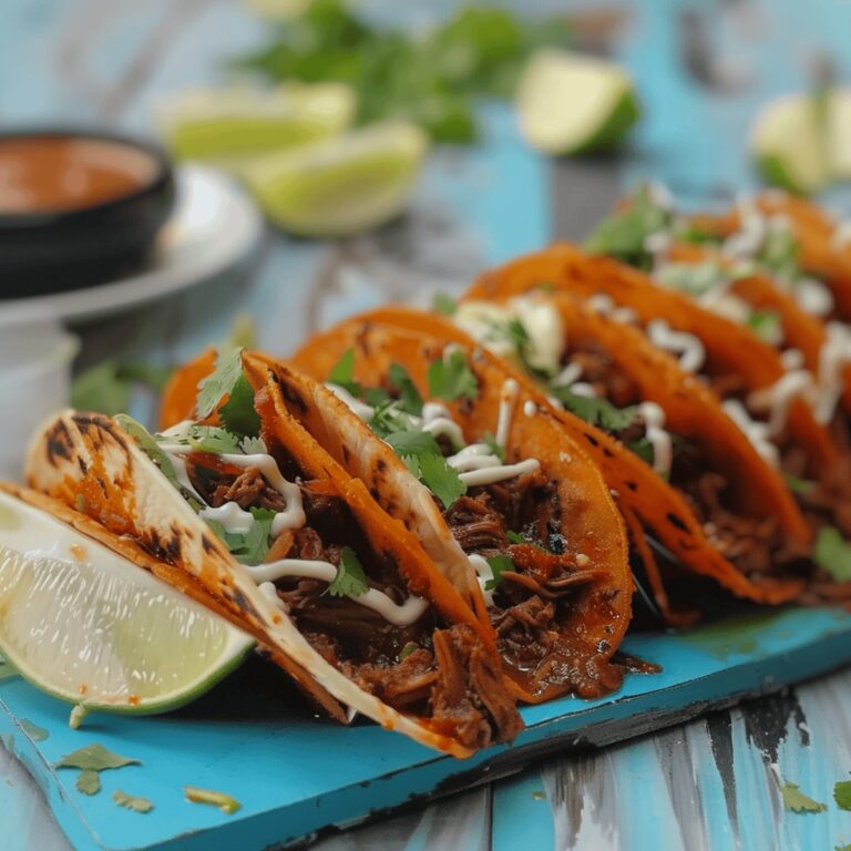 Sizzling Instant Pot Birria Tacos Recipe