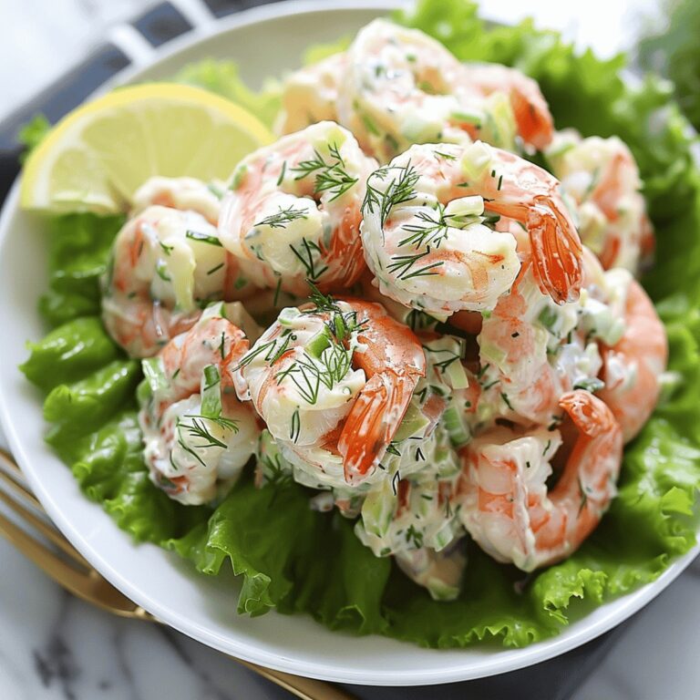Bright Lemon Dill Shrimp Salad Recipe