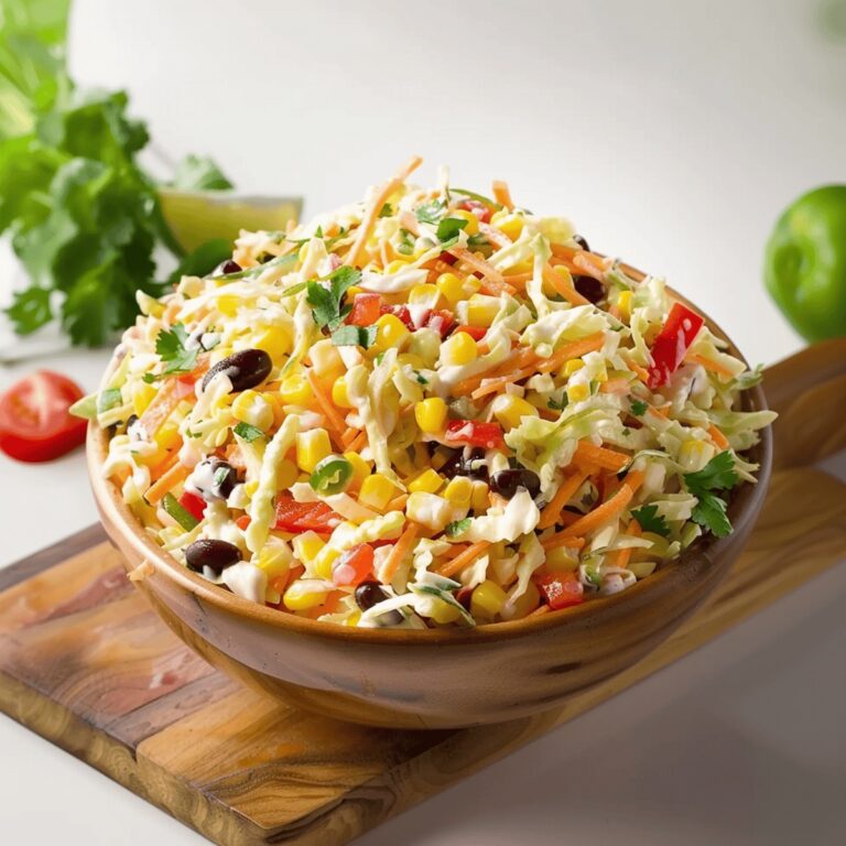 Crunchy Mexican Corn Coleslaw Recipe