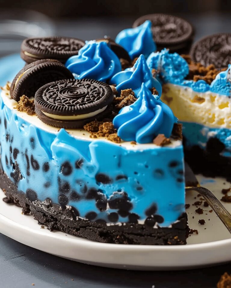 Sinful Cookie Monster Cheesecake Recipe