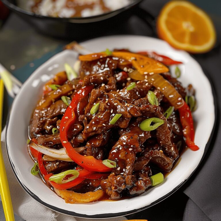 Tantalizing Orange Beef Recipe