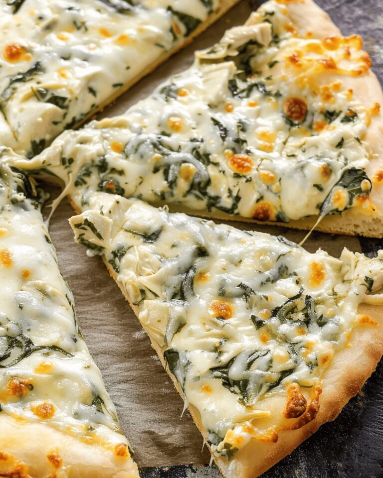 Spinach and Artichoke Dip Pizza Recipe