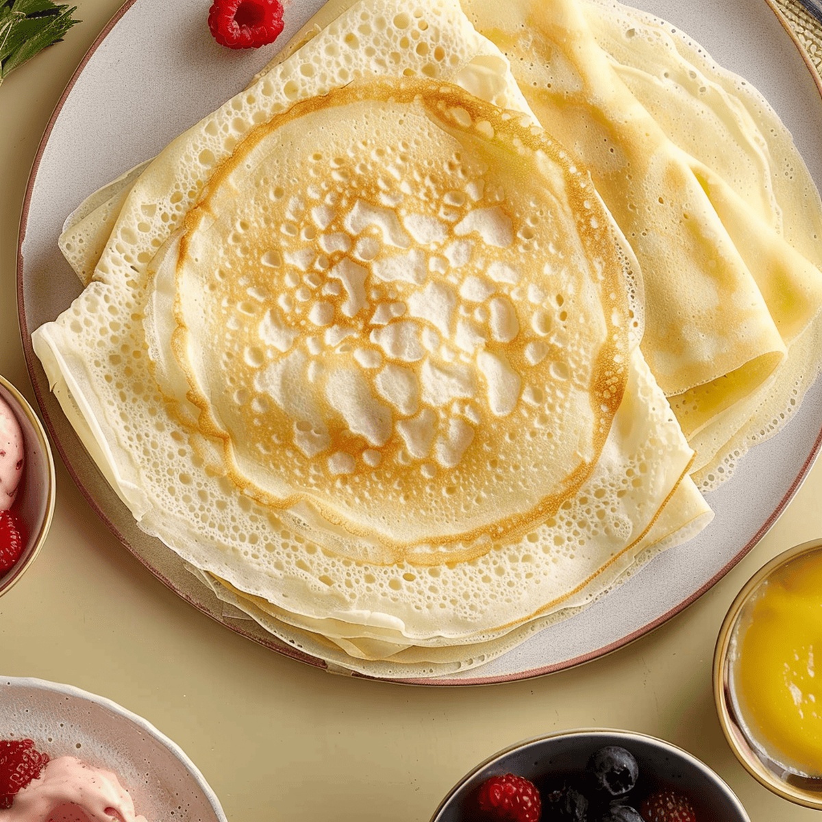 Silky French Crepes Recipe