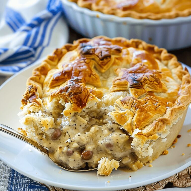 Hearty Sausage And Biscuit Pie Recipe