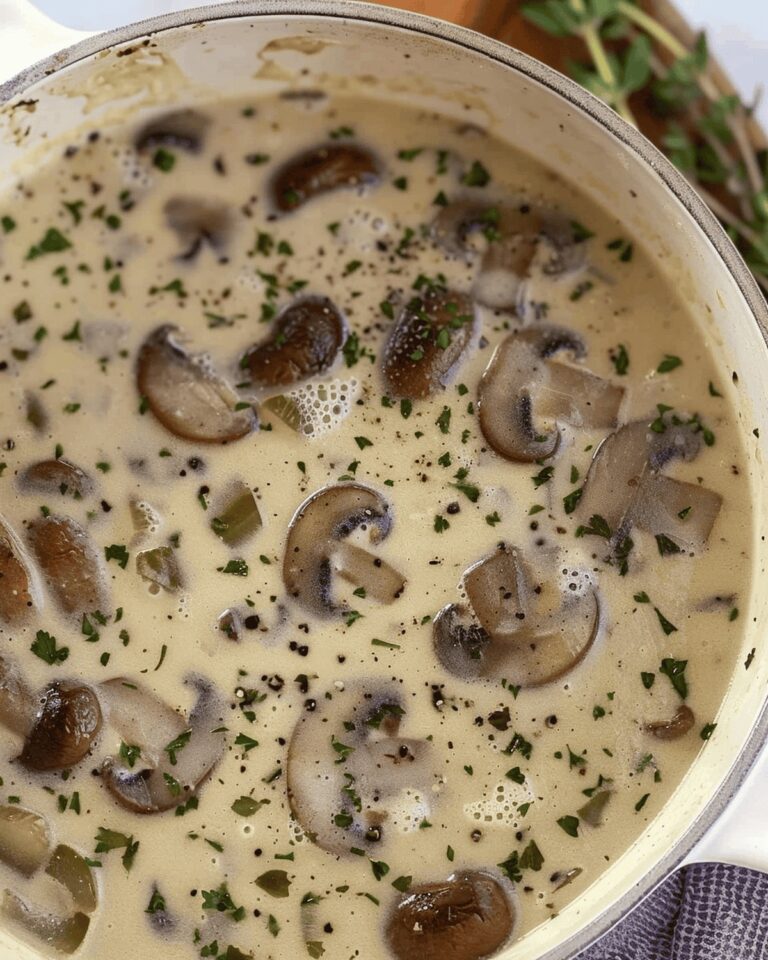 Creamy Mushroom Soup Recipe