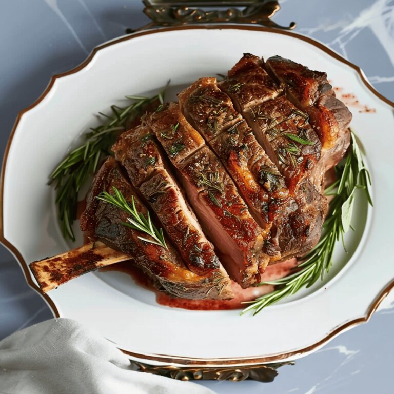 Succulent Roast Leg Of Lamb With Garlic And Rosemary Recipe