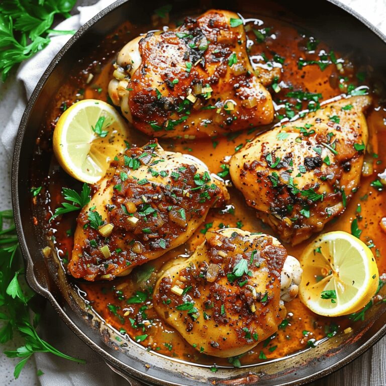 Fiery Cajun Chicken With Garlic Lemon Butter Sauce Recipe