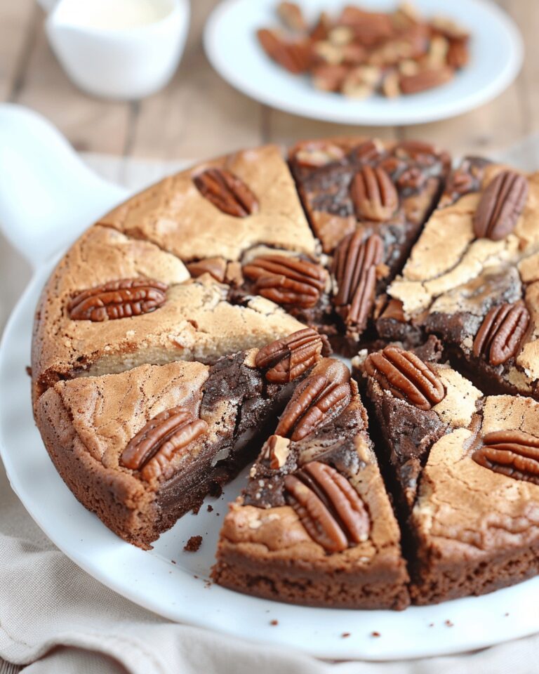 Pecan Cookie Pie Recipe