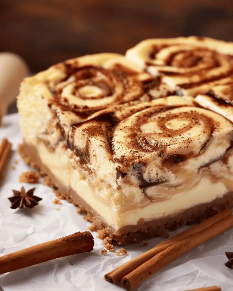 Cinnamon Swirl Cheesecake Delight Recipe