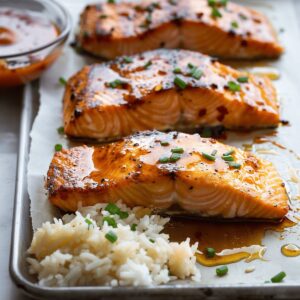 Succulent Chili-Honey Glazed Salmon Recipe