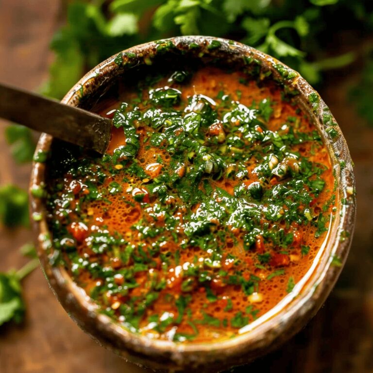 Vibrant Red Chimichurri Sauce Recipe