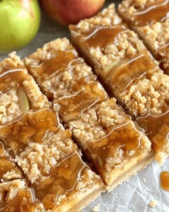 Caramel Apple Cheesecake Bars Recipe