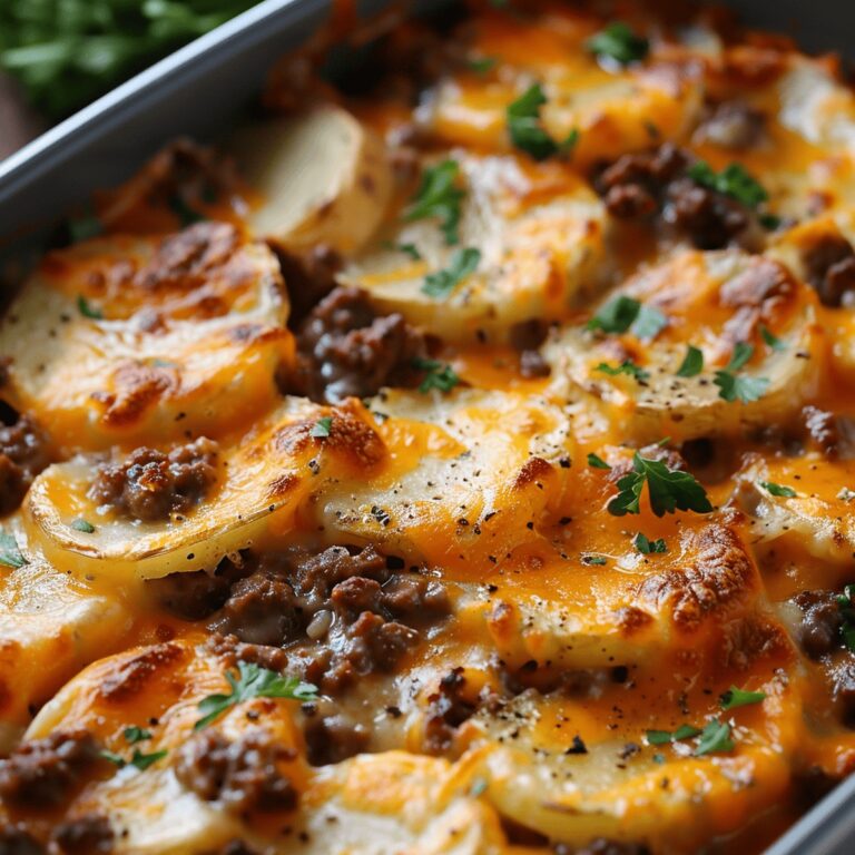 Beef and Potato Bake Recipe