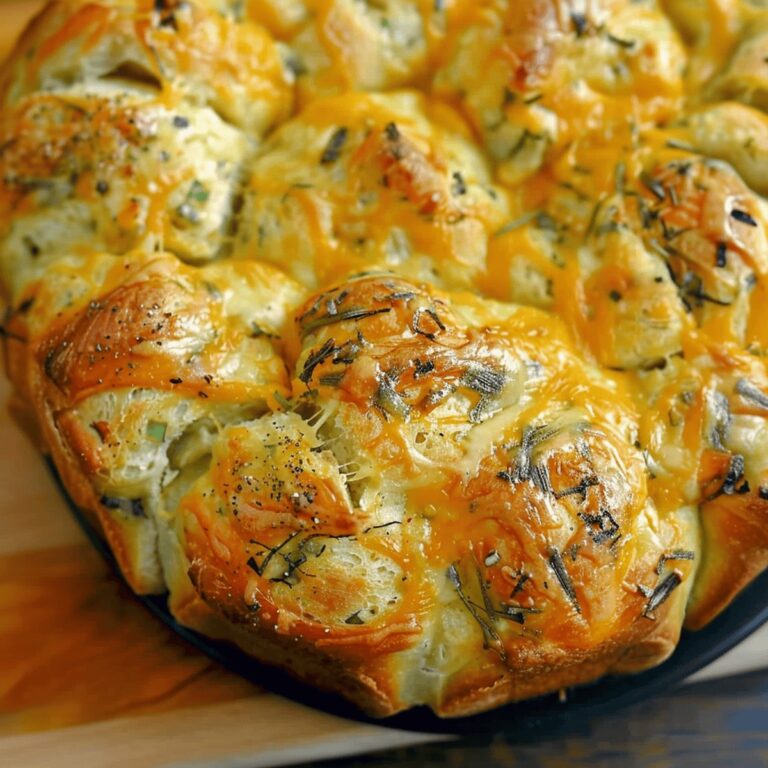 Gooey Cheddar Pull-Apart Bread Recipe