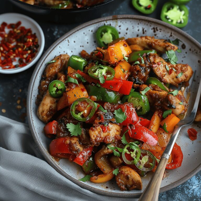 Fiery Jalapeno Chicken Stir-Fry Recipe