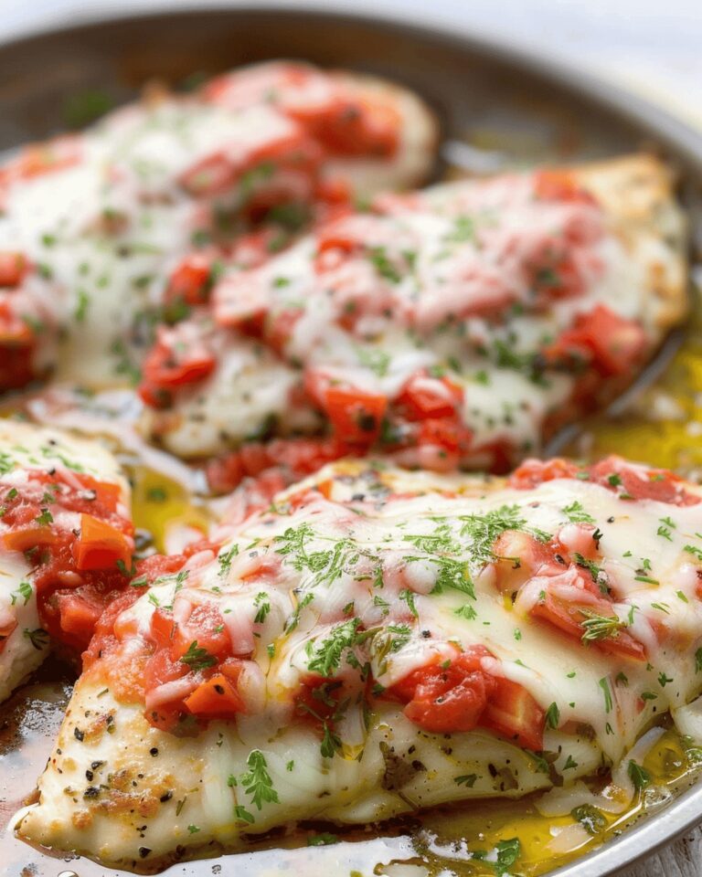 Cheesy Bruschetta Chicken Cutlets Recipe
