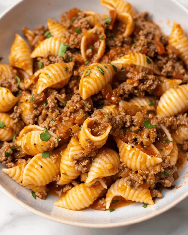 Beef and Shells Recipe