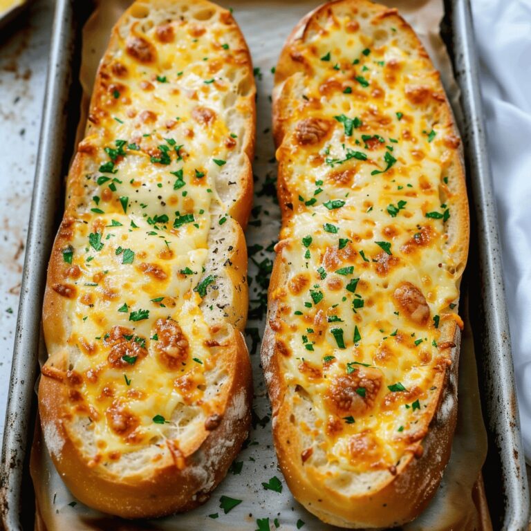 Cheesy Garlic Bread Recipe