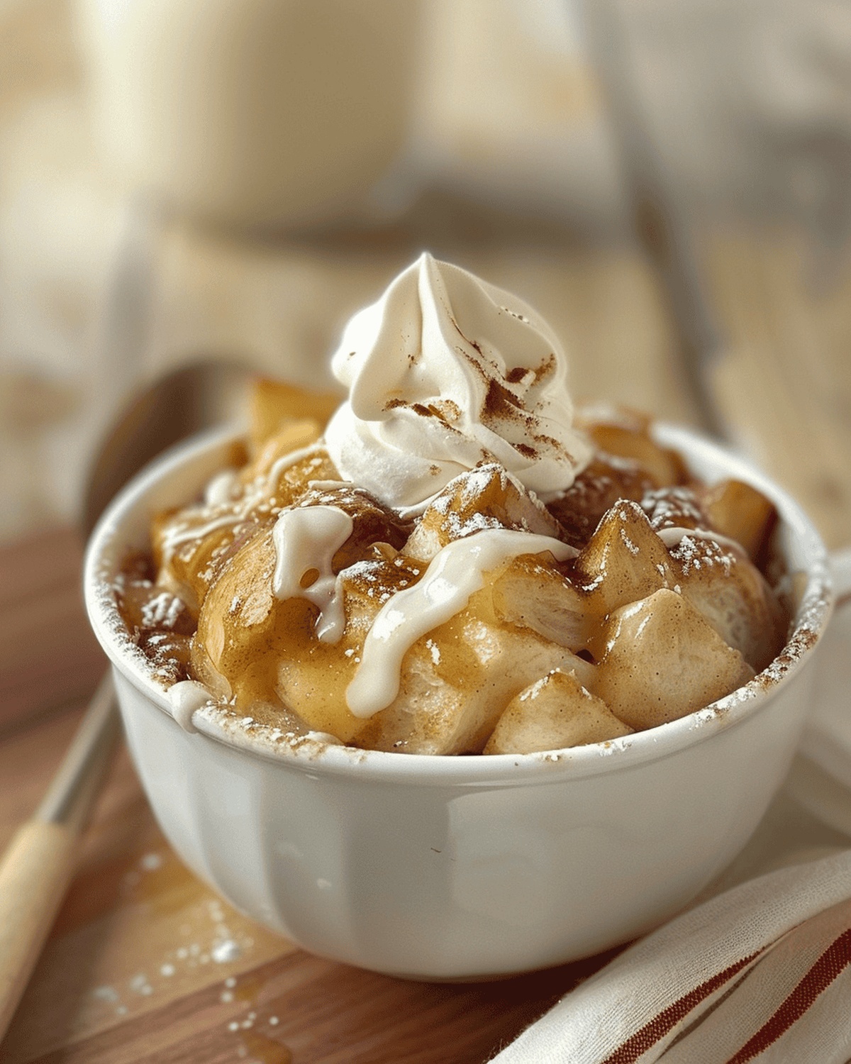 Gooey Cinnamon Roll Apple Delight Recipe