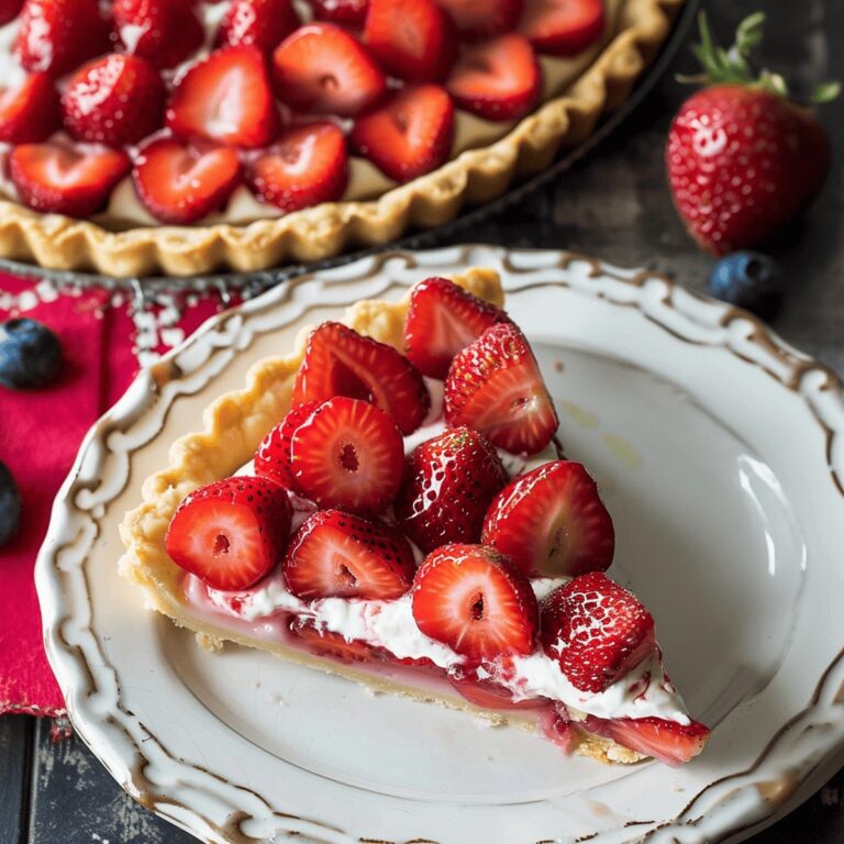Luscious Strawberry Bliss Tart Recipe
