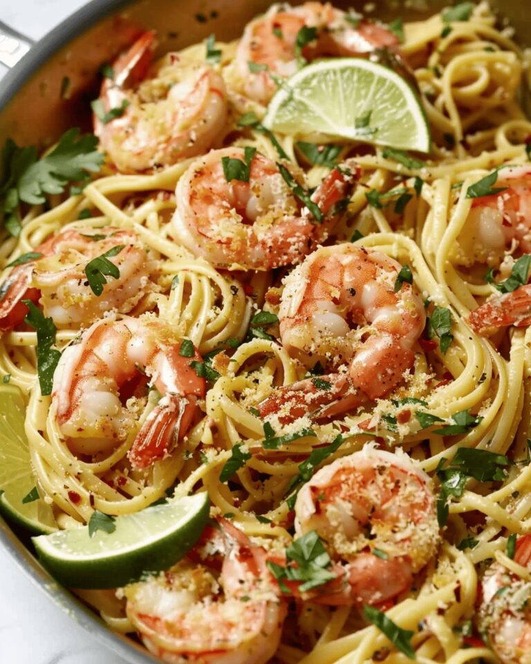 One-Pan Coconut Shrimp Pasta Recipe