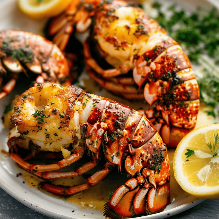 Succulent Broiled Lobster Tails Recipe