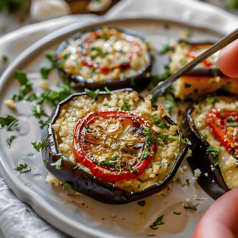 Smoky Roasted Garlic Eggplant Recipe