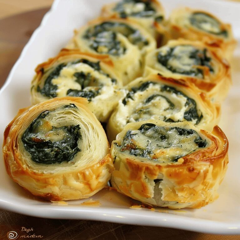 Spinach Roll-Ups Recipe