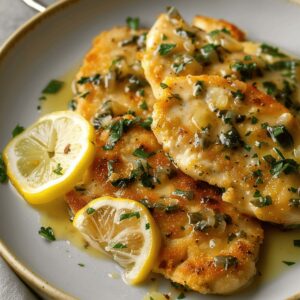 Succulent Lemon Garlic Chicken Piccata Recipe